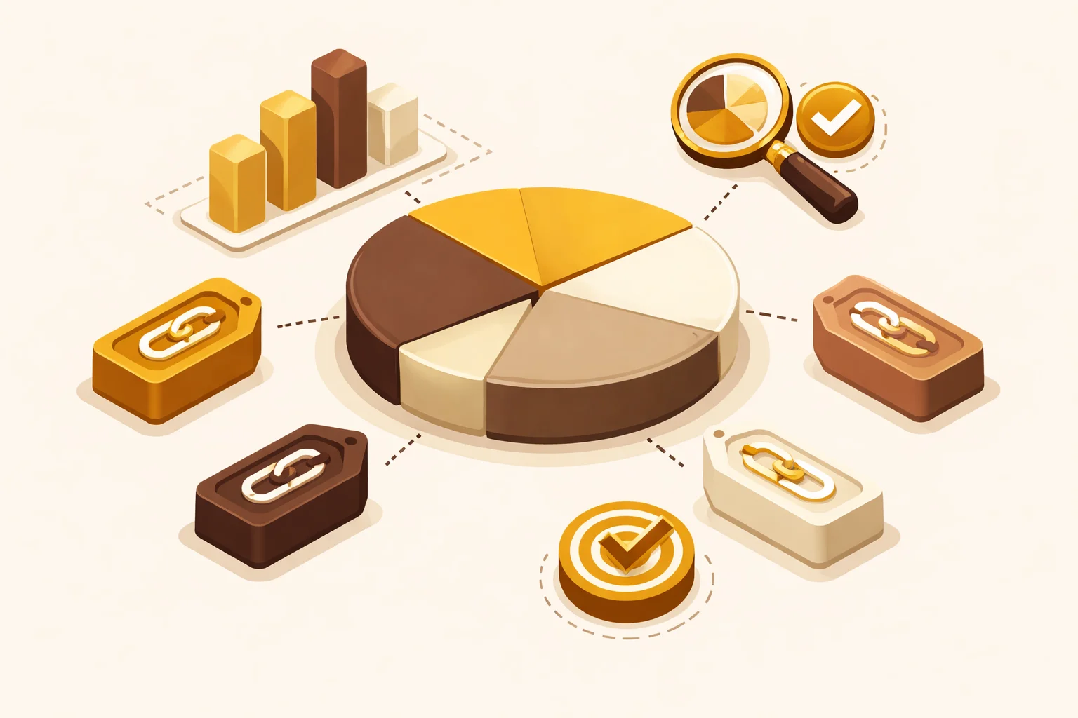 Anchor text dağılımı planlama görseli