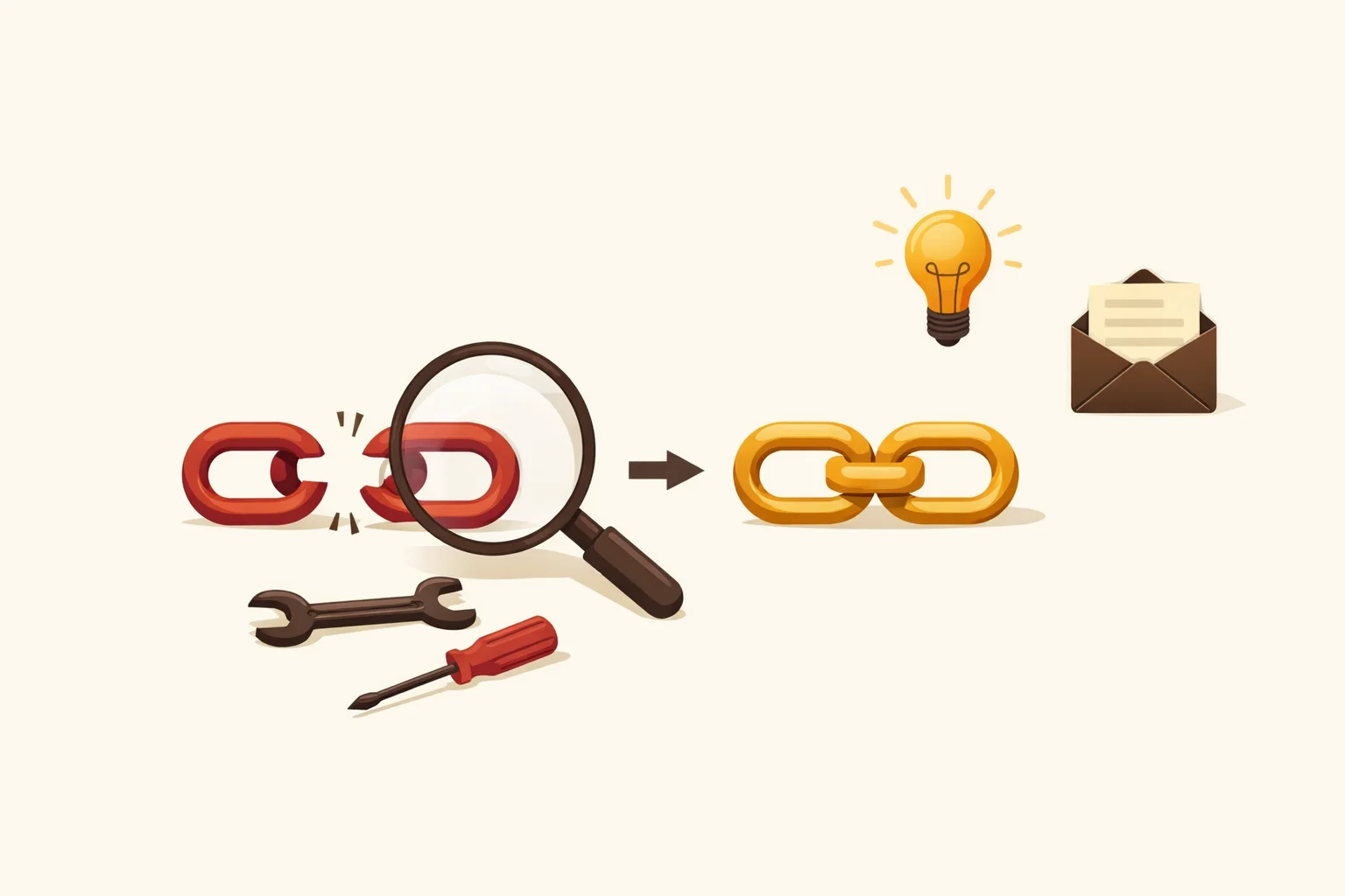 Broken link building yazı görseli