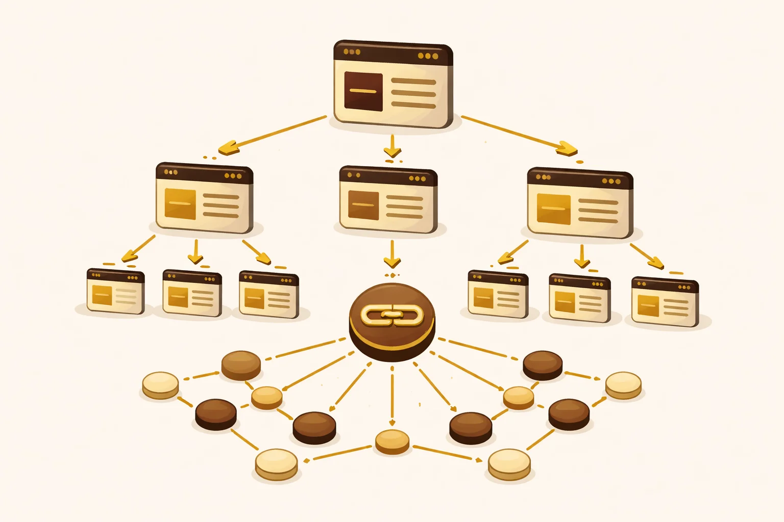 İç link mimarisi kurulumu görseli