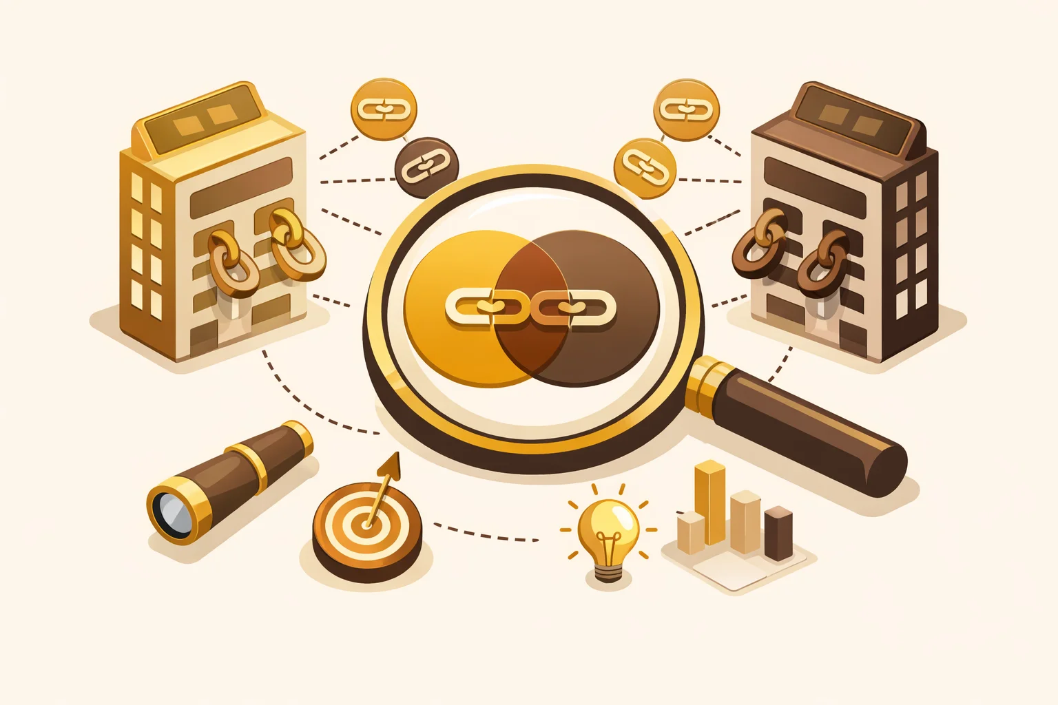 Rakip backlink analizi görseli