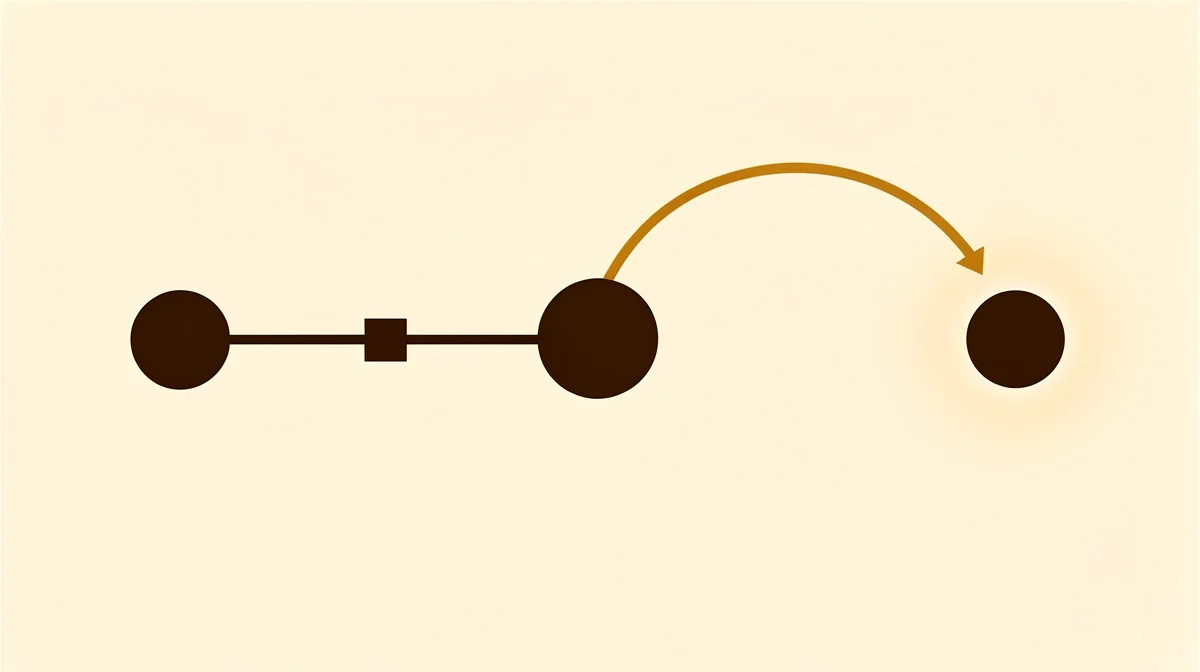 Sponsorlu link ile editoryal link arasındaki sinyal farkını gösteren yazı görseli