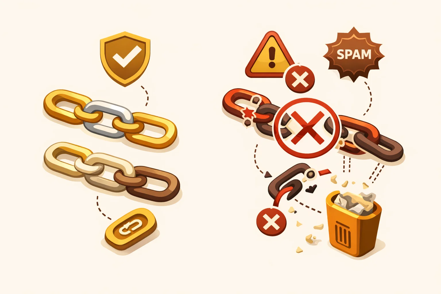 Toxic backlink tespit ve temizleme görseli